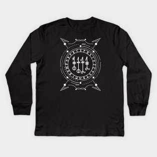 Svefnthorn | Norse Pagan Symbol Kids Long Sleeve T-Shirt